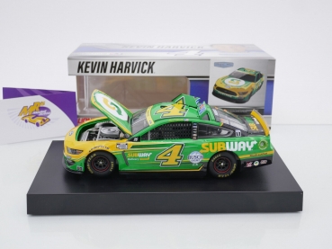 Preview: Lionel Racing CX42123SUBKH # Ford Mustang NASCAR 2021 " Kevin Harvick - Subway " 1:24