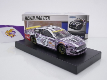 Preview: Lionel Racing CX42123MBFKHCL # Ford Mustang NASCAR 2021 " Kevin Harvick - Mobil 1 Fan Vote Black " Color Chrome 1:24