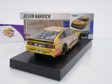 Preview: Lionel Racing CX42123MBTKHCL # Ford Mustang NASCAR 2021 " Kevin Harvick - Mobil 1 Thousand.com Gold " Color Chrome 1:24