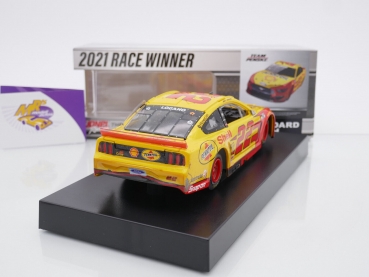 Preview: Lionel Racing W222123SHPJLE # Ford Mustang NASCAR 2021 " Joey Logano - Bristol Dirt Race Winner " 1:24