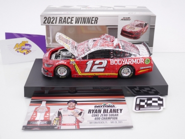 Preview: Lionel Racing W122123BARRBA # Ford Mustang NASCAR 2021 " Ryan Blaney - Daytona Coke Zero 400 Summer Race Winner " 1:24