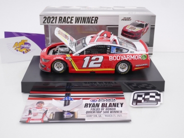 Lionel Racing W122123BARRBD # Ford Mustang NASCAR 2021 " Ryan Blaney - Atlanta Spring Race Winner " 1:24