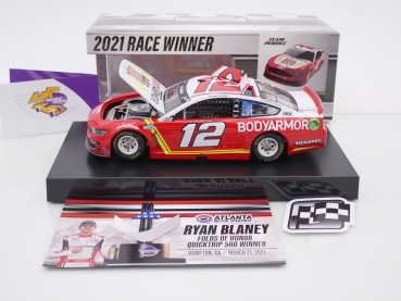 Preview: Lionel Racing W122123BARRBD # Ford Mustang NASCAR 2021 " Ryan Blaney - Atlanta Spring Race Winner " 1:24