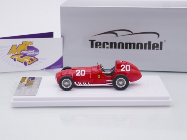 Preview: Tecnomodel TM43-08D # Ferrari 375 F1 Nr.20 Swiss GP 1951 " Alberto Ascari " 1:43
