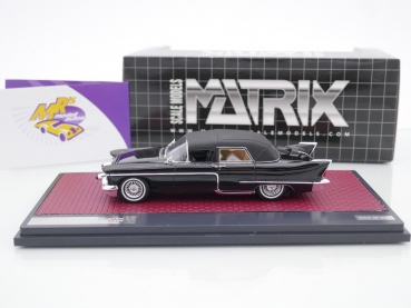 Preview: Matrix MX50301-082 # Cadillac Eldorado Brougham Town Car XP48 Baujahr 1956 " schwarz " 1:43