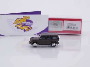 Preview: Herpa 430623-004 # Mercedes Benz G-Klasse Baujahr 2018 " mysticbraunmetallic " 1:87