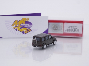 Preview: Herpa 430623-004 # Mercedes Benz G-Klasse Baujahr 2018 " mysticbraunmetallic " 1:87