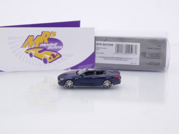 Preview: Minichamps 870027330 # BMW M6 Cabrio Baujahr 2015 " blaumetallic " 1:87