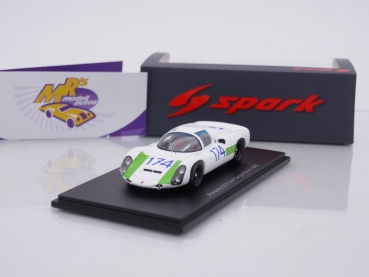 Spark S9237 # Porsche 910 Nr.174 2nd Targa Florio 1967 " Leo Cella - Giampiero Biscaldi " 1:43