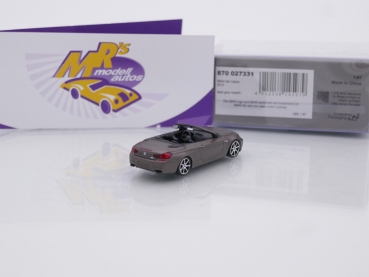 Preview: Minichamps 870027331 # BMW M6 Cabrio Baujahr 2015 " mattgraumetallic " 1:87