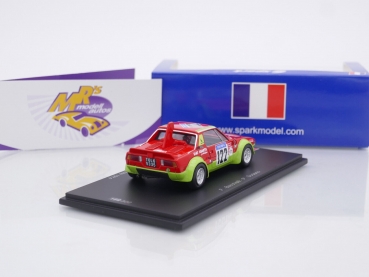 Preview: Spark SF158 # Fiat-Abarth X 1/9 Nr.122 Tour de France Automobile 1974 " Piero Sodano - Fulvio Bacchelli " 1:43