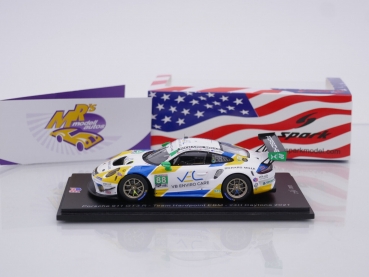 Preview: Spark US285 # Porsche 911 GT3 R Nr.88 24h Daytona 2021 " Hardpoint EBM Racing - Earl Bamber " 1:43
