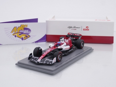 Spark S8517 # Alfa Romeo Orlen C42 Nr.77 F1 6th Bahrain GP 2022 " Valtteri Bottas " 1:43