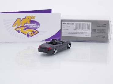Preview: Minichamps 870027334 # BMW M6 Cabrio Baujahr 2015 " schwarzmetallic " 1:87