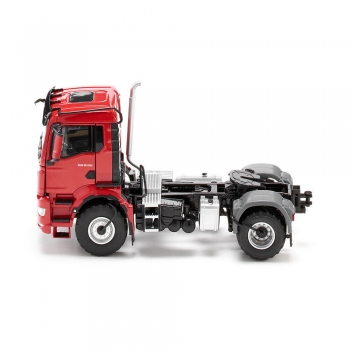 Preview: Wiking 0776 53 # MAN TGS 18.510 4x4 BL 2-Achs Zugmaschine " feuerrot " 1:32