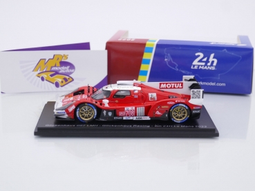 Preview: Spark S8613 # Glickenhaus 007 LMH Nr.708 4th 24h Le Mans 2022 " Pipo Derani " 1:43