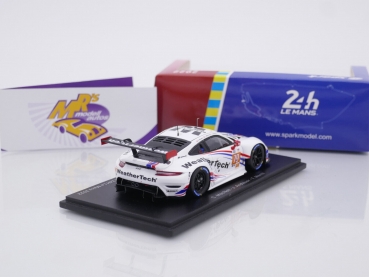 Preview: Spark S8651 # Porsche 911 RSR-19 Nr.79 2nd LMGTE-AM 24h Le Mans 2022 " WeatherTech Racing " 1:43