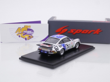 Preview: Spark S9807 # Porsche 911 RS 3.0 11th 24h Le Mans 1975 " J and CO Jeans Racing " 1:43