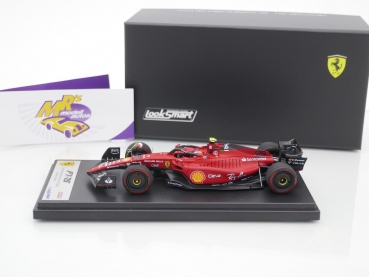 Preview: Look Smart LSF1042 # Scuderia Ferrari F1-75 Nr.55 2nd Bahrain GP 2022 " Carlos Sainz Jr. " 1:43