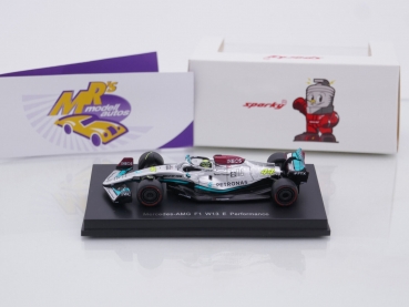Preview: Sparky Y256 # Mercedes-AMG Petronas F1 W13 E Performance Nr.44 " Lewis Hamilton " 2022 1:64