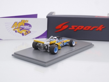Preview: Spark S7435 # Brabham BT38 3rd Mallory Park F2 GP 1972 " Carlos Reutemann " 1:43