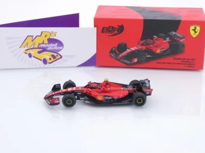Preview: BBR Models BBRFER64023 # Ferrari SF-23 F1 #55 8th Monaco GP 2023 " Carlos Sainz " 1:64