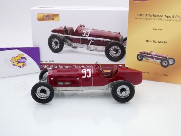 CMC M-224 # Alfa Romeo Tipo B P3 #95 Winner Klausen 1932 " Caracciola " 1:18