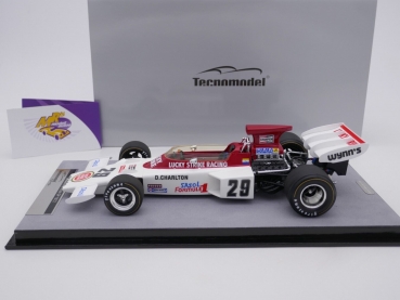 Preview: Tecnomodel TM18-257C # Lotus 72D British F1 GP 1972 " Dave Charlaton " 1:18