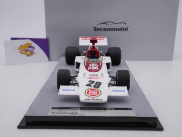 Preview: Tecnomodel TM18-257C # Lotus 72D British F1 GP 1972 " Dave Charlaton " 1:18