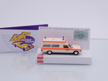 Preview: Busch 52222 # Mercedes-Benz VF 123 Miesen creme-rot " Feuerwehr Paguag " 1:87