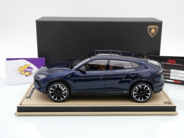 Preview: MR LAMBO056D # Lamborghini Urus S Baujahr 2022 " Blu Astraeus (blaumetallic) " 1:18