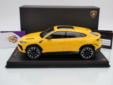 Preview: MR LAMBO056B # Lamborghini Urus S Baujahr 2022 " Giallo Auge " 1:18