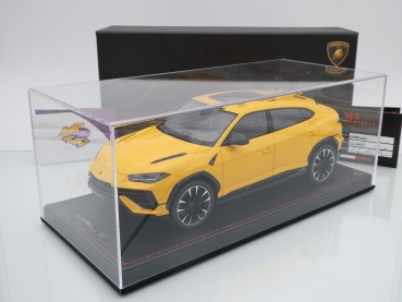 Preview: MR LAMBO056B # Lamborghini Urus S Baujahr 2022 " Giallo Auge " 1:18