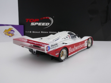 Preview: Top Speed TS0332 # Porsche 962 12h Sebring Winner 1987 " Bayside Disposal Racing " 1:18