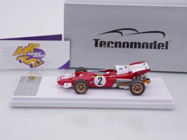 Preview: Tecnomodel TM43-14C # Ferrari F 312 B2 F1 Zandvoort GP 1971 " Jacky Ickx " 1:43