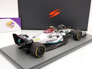 Preview: Spark 18S770 # Mercedes-AMG W13 F1 #44 Belgien GP 2022 " Lewis Hamilton " 1:18