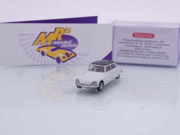 Wiking 0190 03 # Citroen Pallas Baujahr 1957-69 " papyrusweiß-schwarz " 1:87