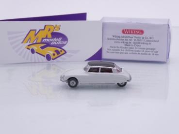 Preview: Wiking 0190 03 # Citroen Pallas Baujahr 1957-69 " papyrusweiß-schwarz " 1:87