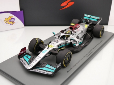 Preview: Spark 18S770 # Mercedes-AMG W13 F1 #44 Belgien GP 2022 " Lewis Hamilton " 1:18