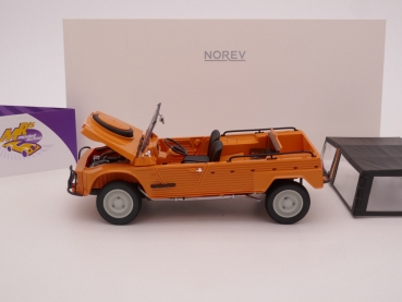Preview: Norev 181654 # Citroen Mehari 4x4 Geländewagen Baujahr 1979 " orange " 1:18
