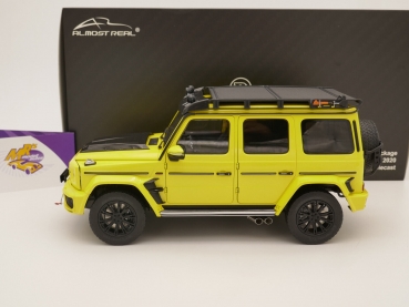 Preview: Almost Real 860513 # Brabus G-Klasse (G63) Baujahr 2020 " electric-beam-yellow " 1:18