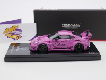 Preview: TSM Models V0012 # LB-Silhouette Works GT Nissan 35GT-RR Version 1 " pink " 1:43