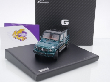 Preview: Almost Real 420807 # Mercedes-Benz G63 Baujahr 2021 " Racing Green Edition " 1:43