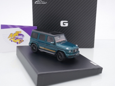 Preview: Almost Real 420807 # Mercedes-Benz G63 Baujahr 2021 " Racing Green Edition " 1:43