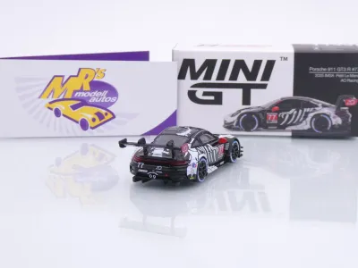 Preview: TSM MINI GT MGT01143-L # Porsche 911 GT3 R 2025 " AO Racing Skeleton REXY " 1:64