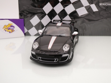 Preview: Minichamps 155062220 # Porsche 911 GT3 RS 4.0 (991) Baujahr 2011 " schwarz " 1:18