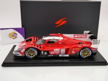 Preview: Spark 18S803 # Glickenhaus 007 LMH Nr.709 3rd 24h Le Mans 2022 " Briscoe " 1:18
