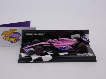 Preview: Minichamps 417220114 # Alpine F1 A522 Nr.14 Bahrain GP 2022 " Fernando Alonso " 1:43