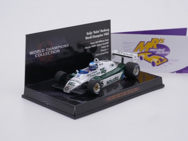 Minichamps 436826606 # Williams FW08 F1 #6 World Champion 1982 " Keke Rosberg " 1:43