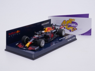 Minichamps 410210833 # RB Honda RB16B Winner French GP 2021 " Max Verstappen " 1:43